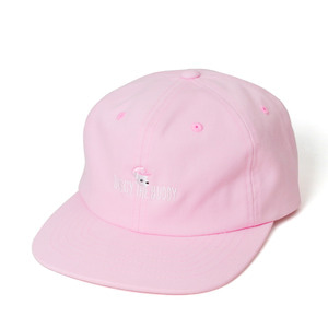 [위티나트] 도기 더 버디 6패널 캡 아이스크림 핑크 / DOGGY THE BUDDY 6-Panel CAP icecream pink - 풋셀스토어