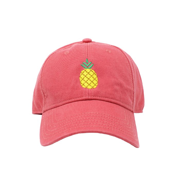 하딩레인 Adult`s Hats Pineapple on New England Red - 풋셀스토어