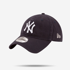 뉴에라 MLB 뉴욕 양키스 팀 로고 볼캡 네이비 - 풋셀스토어