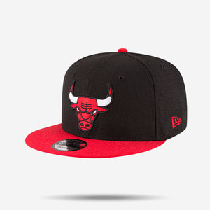 뉴에라 NBA 시카고불스 투톤 스냅백, NEWERA NBA Chicago Bulls Logo Snapback - 풋셀스토어