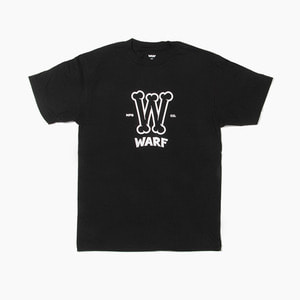 [WARF] WARF Warf Bone s/s Black, 워프 반팔티 - 풋셀스토어